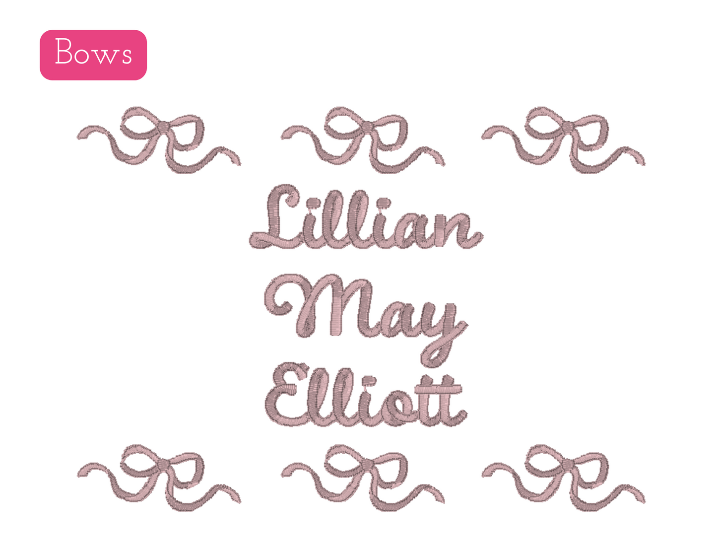 Door Hanger Name Pillow