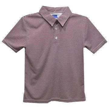 Gameday Striped Polo PREORDER BEG SEPT