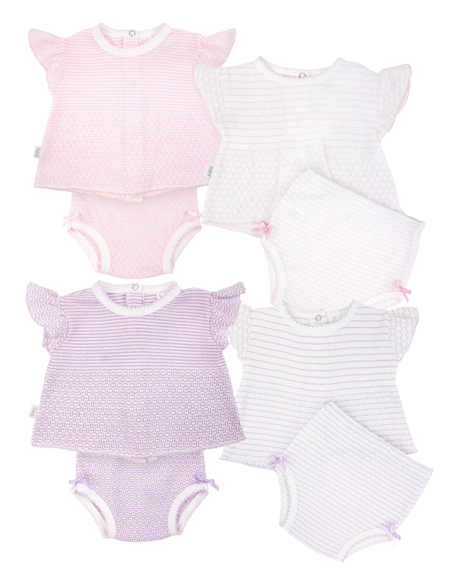 Solid & Striped Paty Flutter Sleeve Set - AVAILABLE END OF OCT