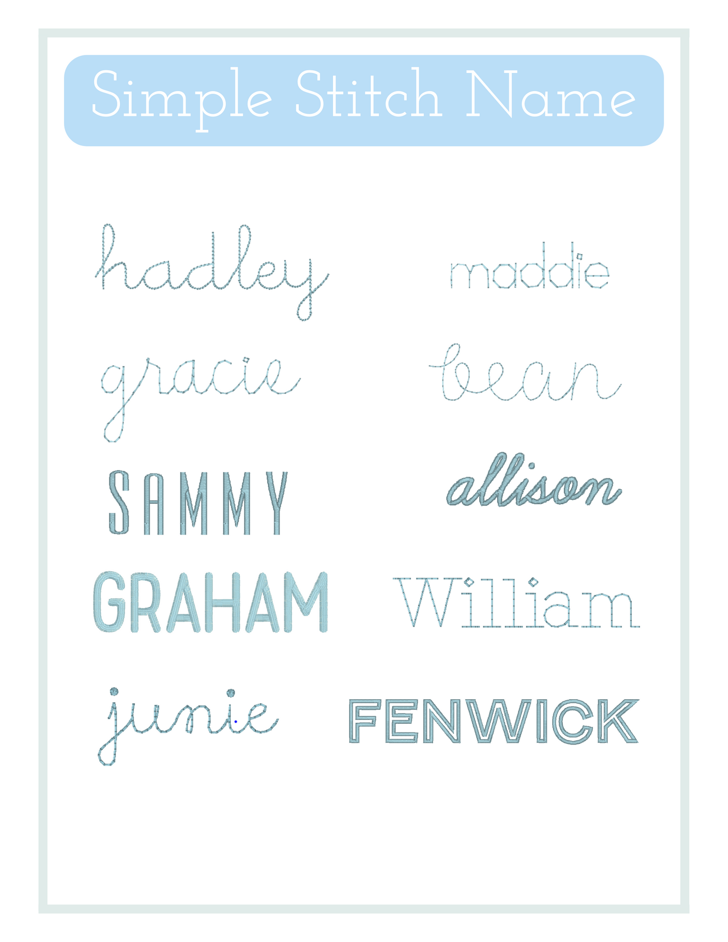 Blue Gingham Baby Bubble