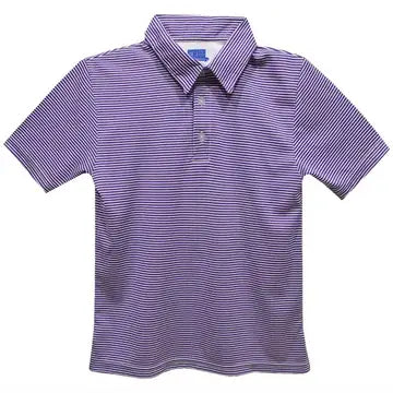 Gameday Striped Polo PREORDER BEG SEPT