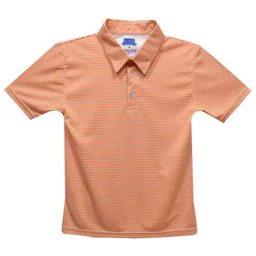 Gameday Striped Polo PREORDER BEG SEPT