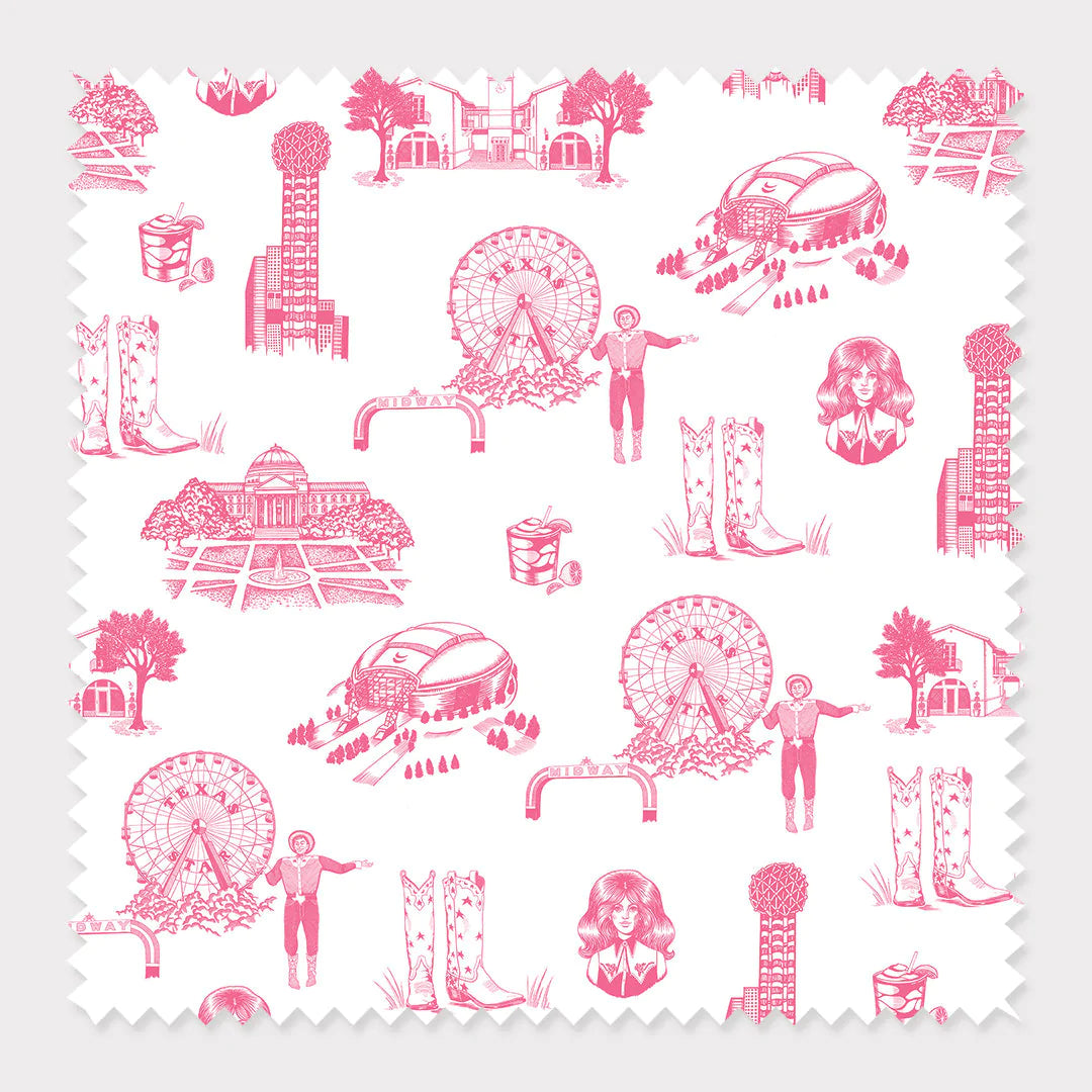 Katie Kime Fabric Applique Pillow Cover - 12x20