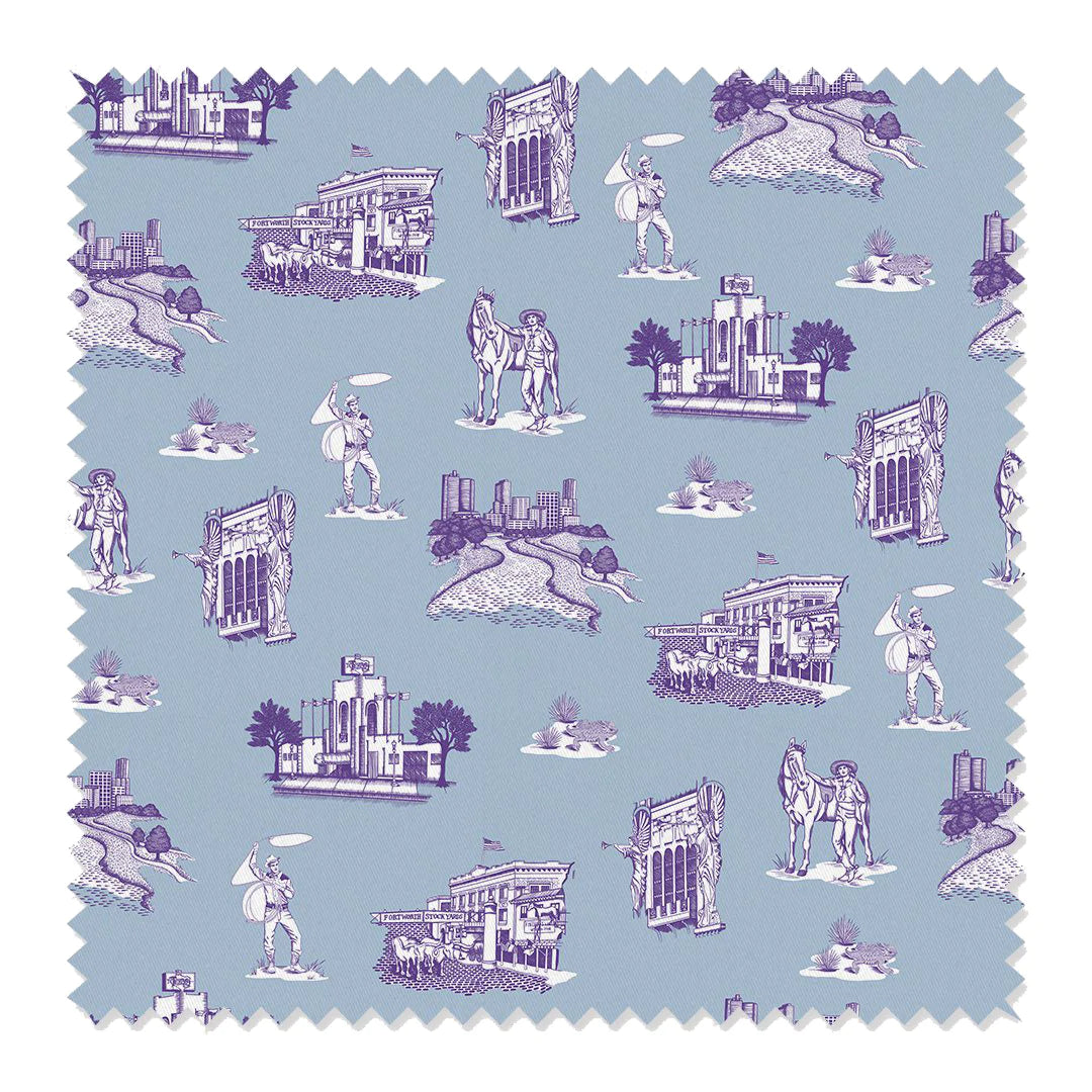 Katie Kime Fabric Applique Pillow Cover - 12x20