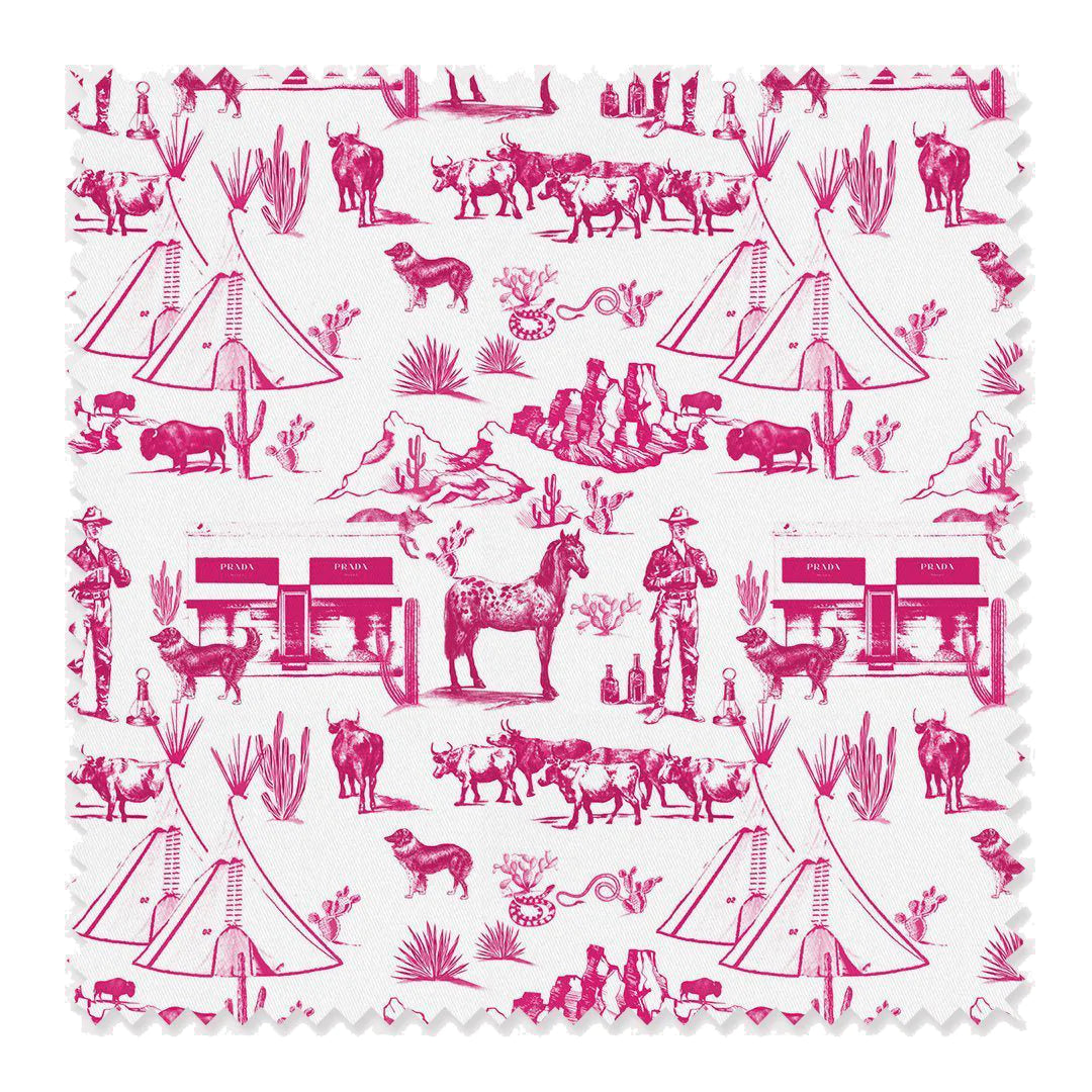 Katie Kime Fabric Applique Pillow Cover - 12x20