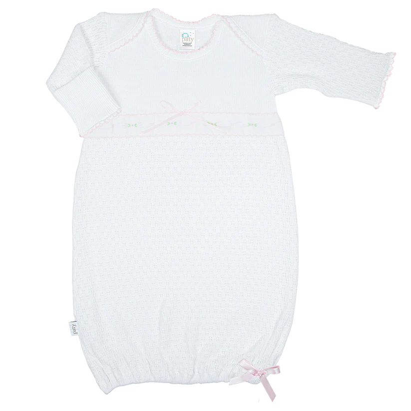 Paty Swiss Floral Gown - Shipping Mid-December.