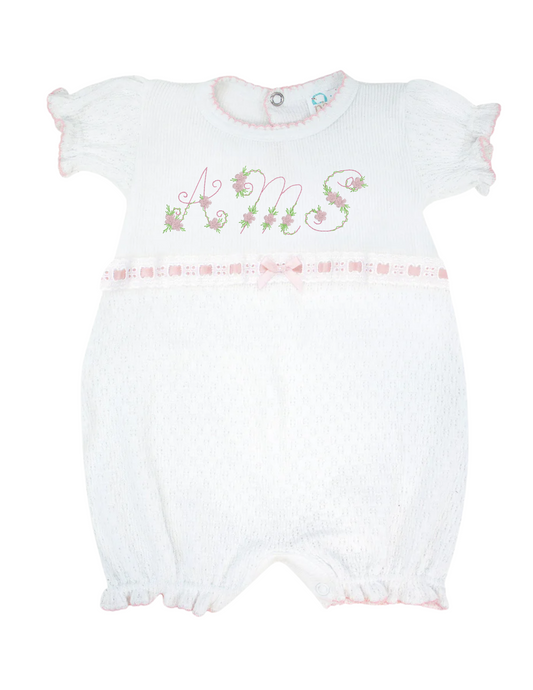 Paty Bubble w/ Eyelet Trim - (Shipping Late March)