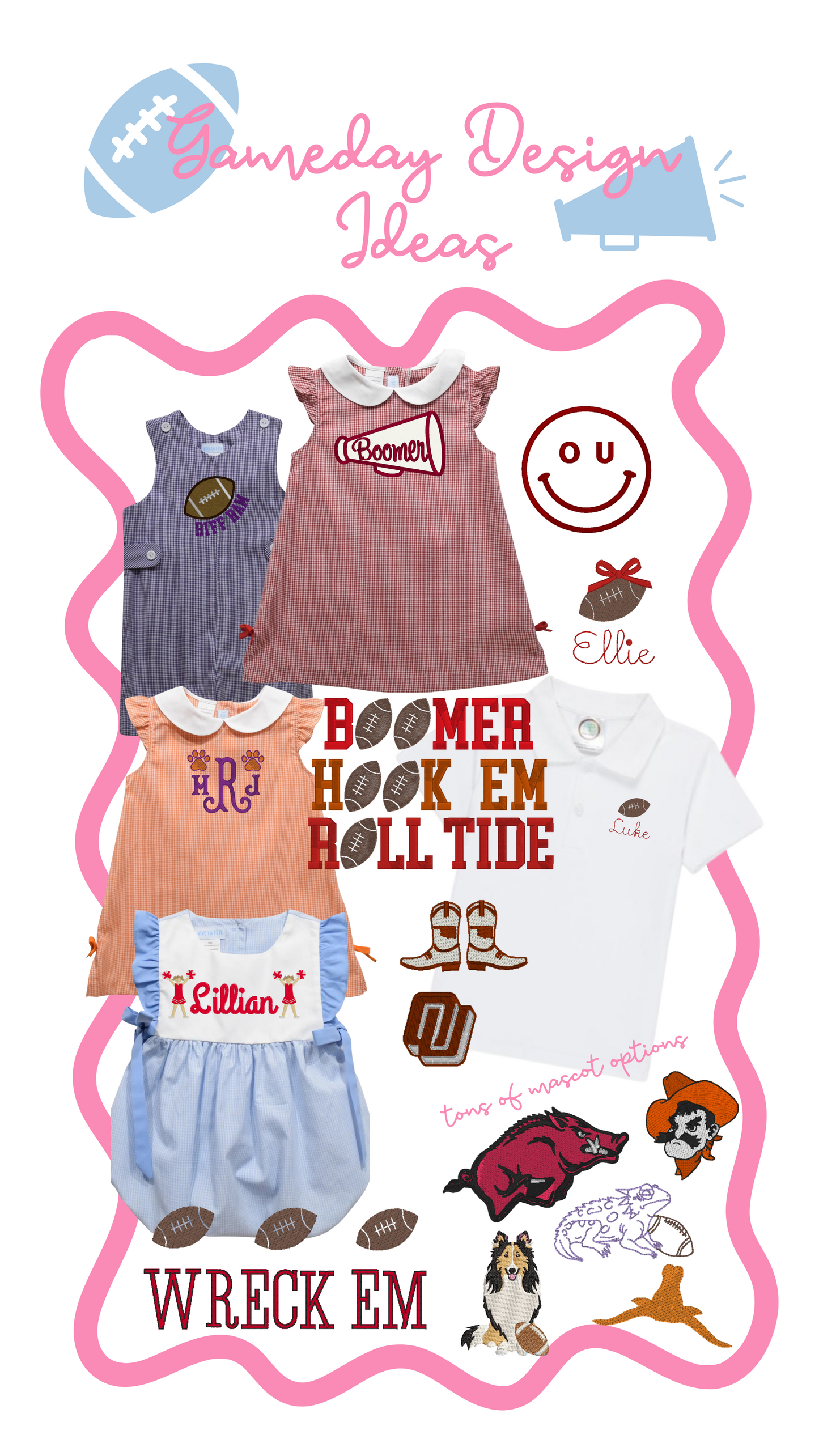 Gameday Gingham Bubble