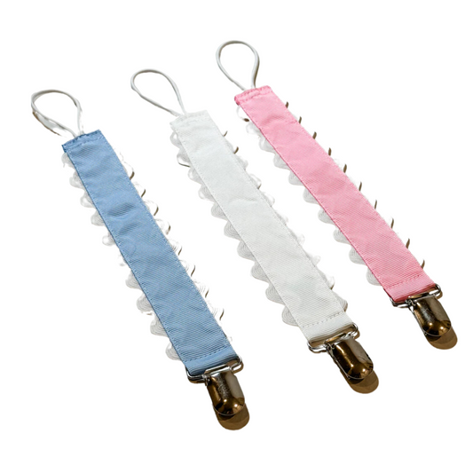 Scallop Edge Pacifer Clip