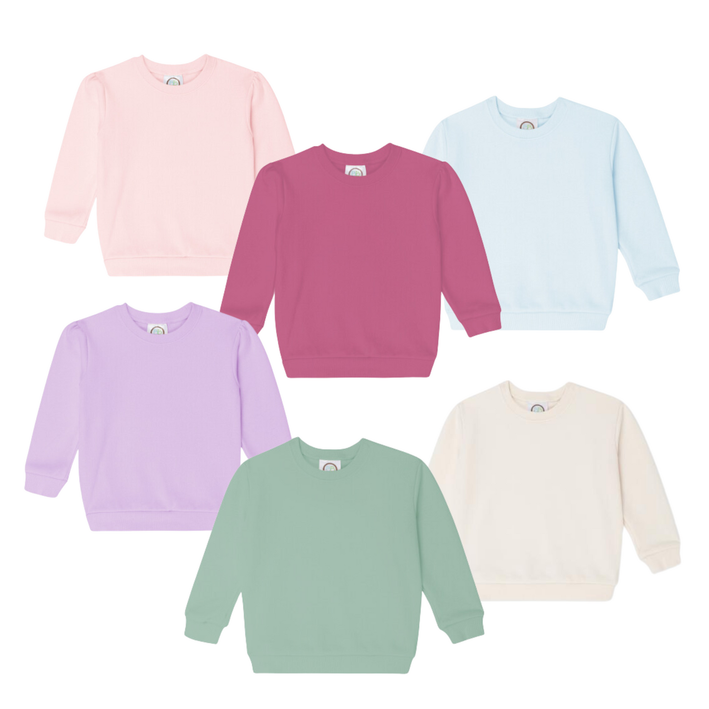 Colored Sweatshirts