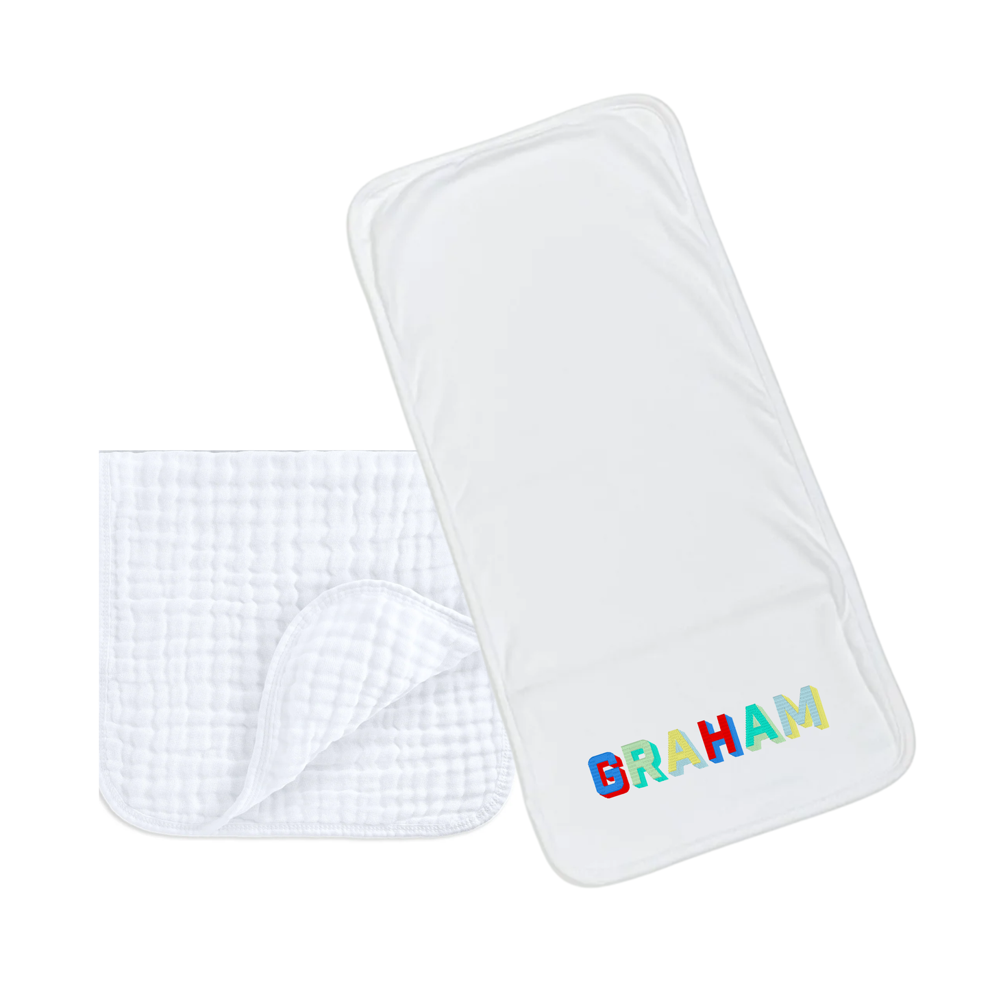 Single Baby Burp Cloth