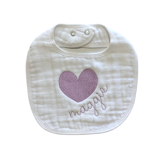 Single Muslin Baby Bib