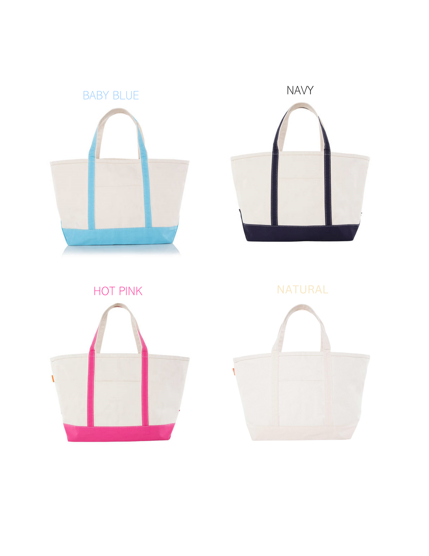 Large Boat Tote – Smailey Stitches