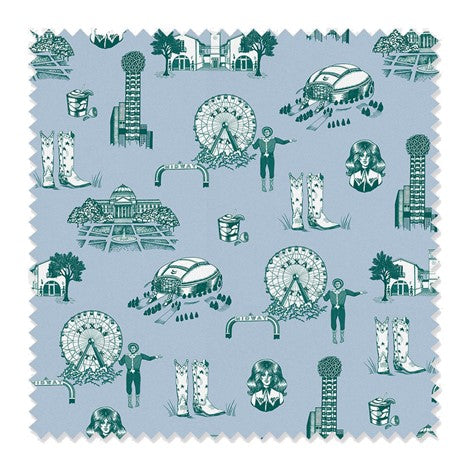 Katie Kime Fabric Applique Pillow Cover - 12x20